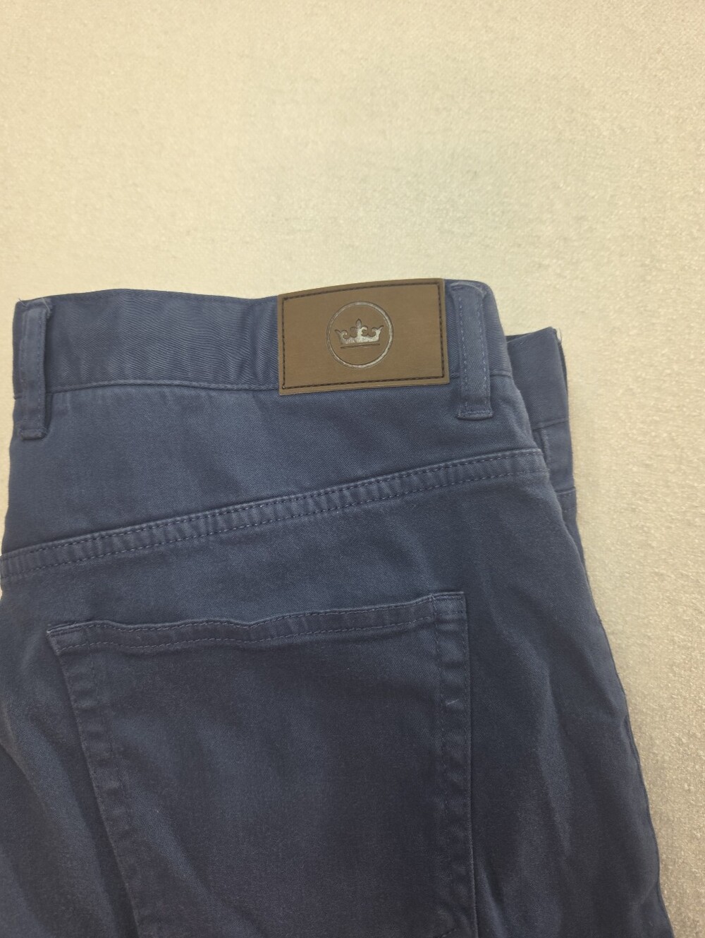 Peter Millar Blue 5 Pocket Stretch Pants Men’s 34 - Picture 2 of 8